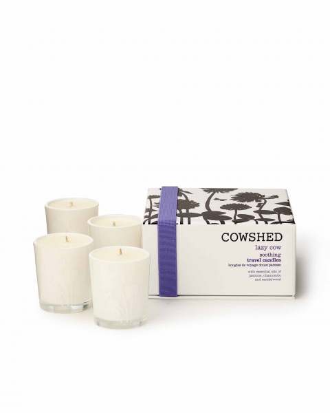 Lazy Cow Soothing Travel Candles 4 Stück