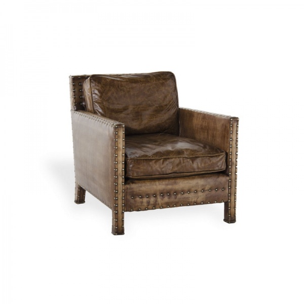 Nailhead Club Chair Ralph Lauren Home (74x89x77cm)